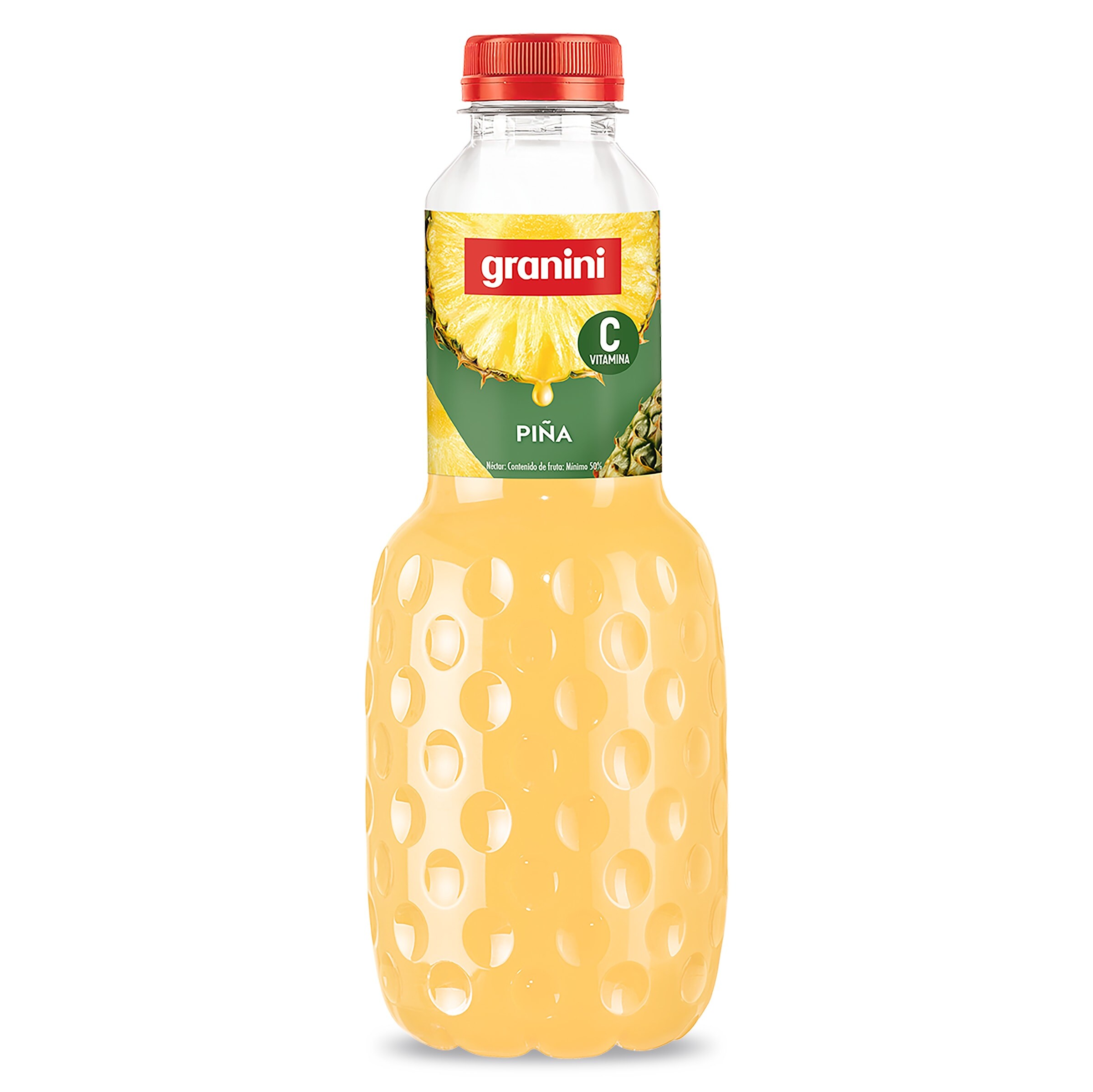 GRANINI néctar piña botella 1 lt