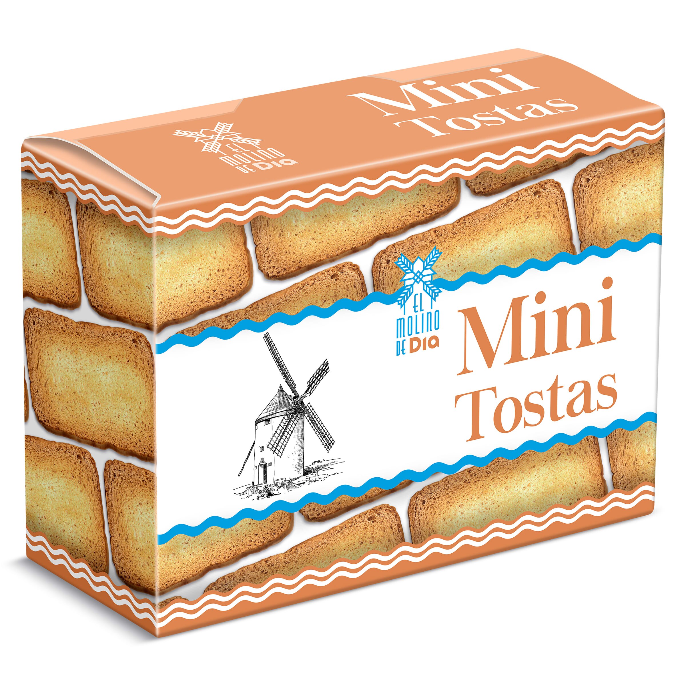 DIA mini tosta normal paquete 100 gr