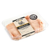 Filetes de pechuga de pollo corte fino Selección de Dia bandeja 450 g aprox.