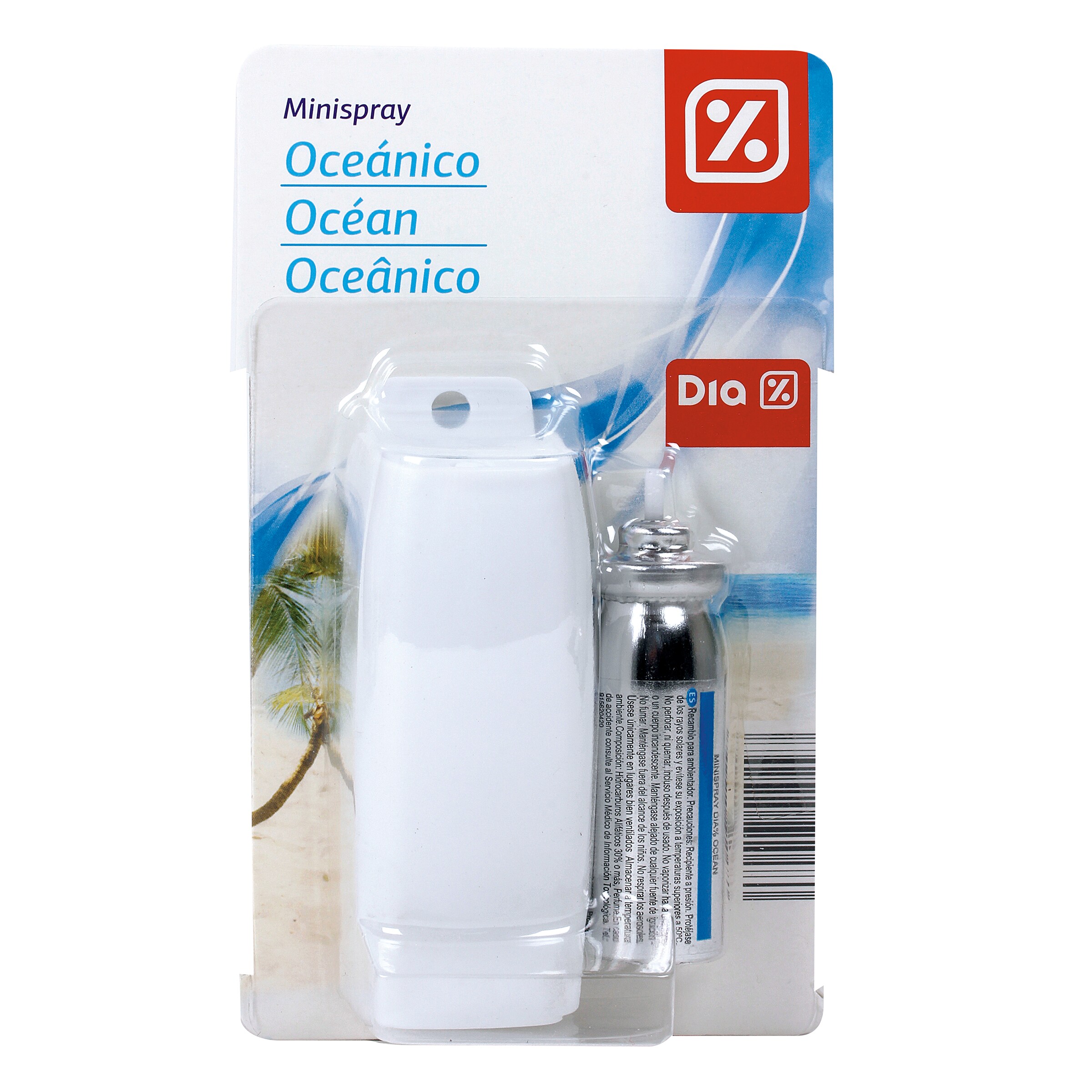 DIA ambientador mini spray aroma oceánico aparato + recambio 1 ud