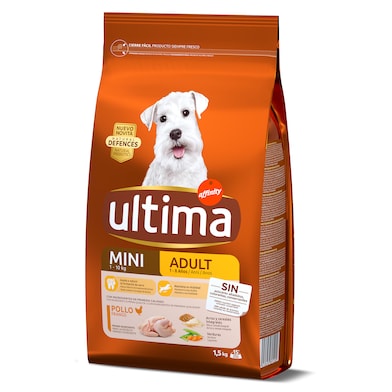 Alimento para perros mini ULTIMA BOLSA 1.5 KG - Supermercados DIA