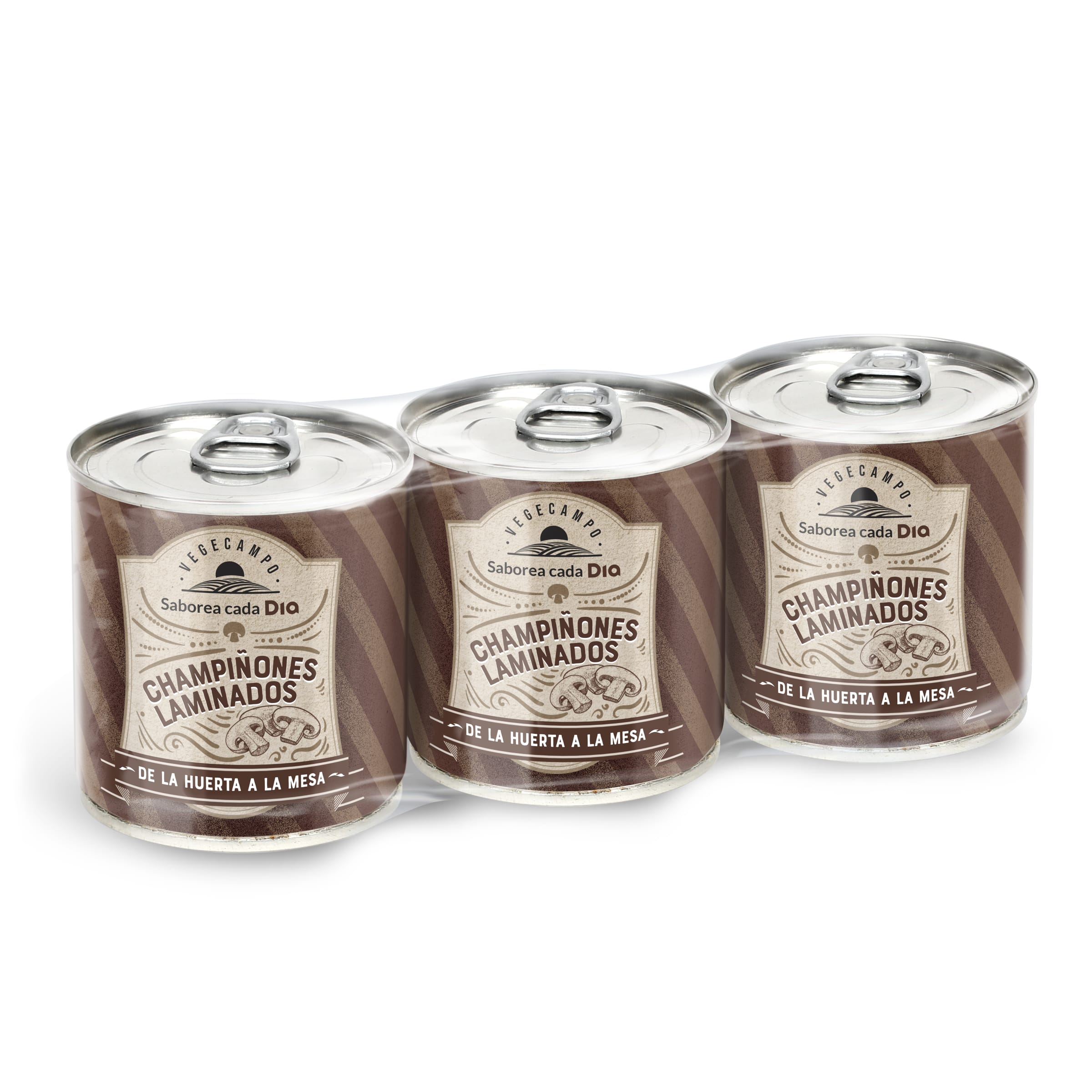 DIA champiñon laminado pack 3 latas 315 gr
