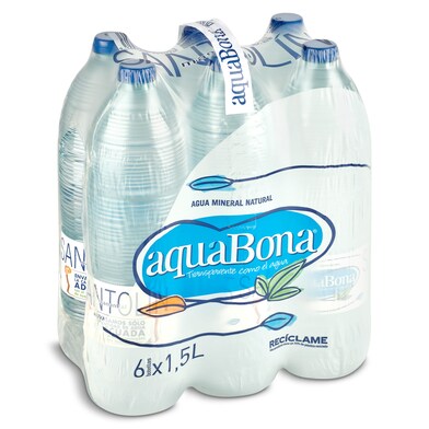 Agua mineral Aquabona pack 6 x 1.5 L-0 Agua mineral Aquabona pack 6 x 1.5 L-0