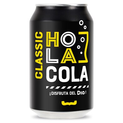 Refresco de cola Hola Cola de Dia lata 33 cl-0 Refresco de cola Hola Cola de Dia lata 33 cl-0