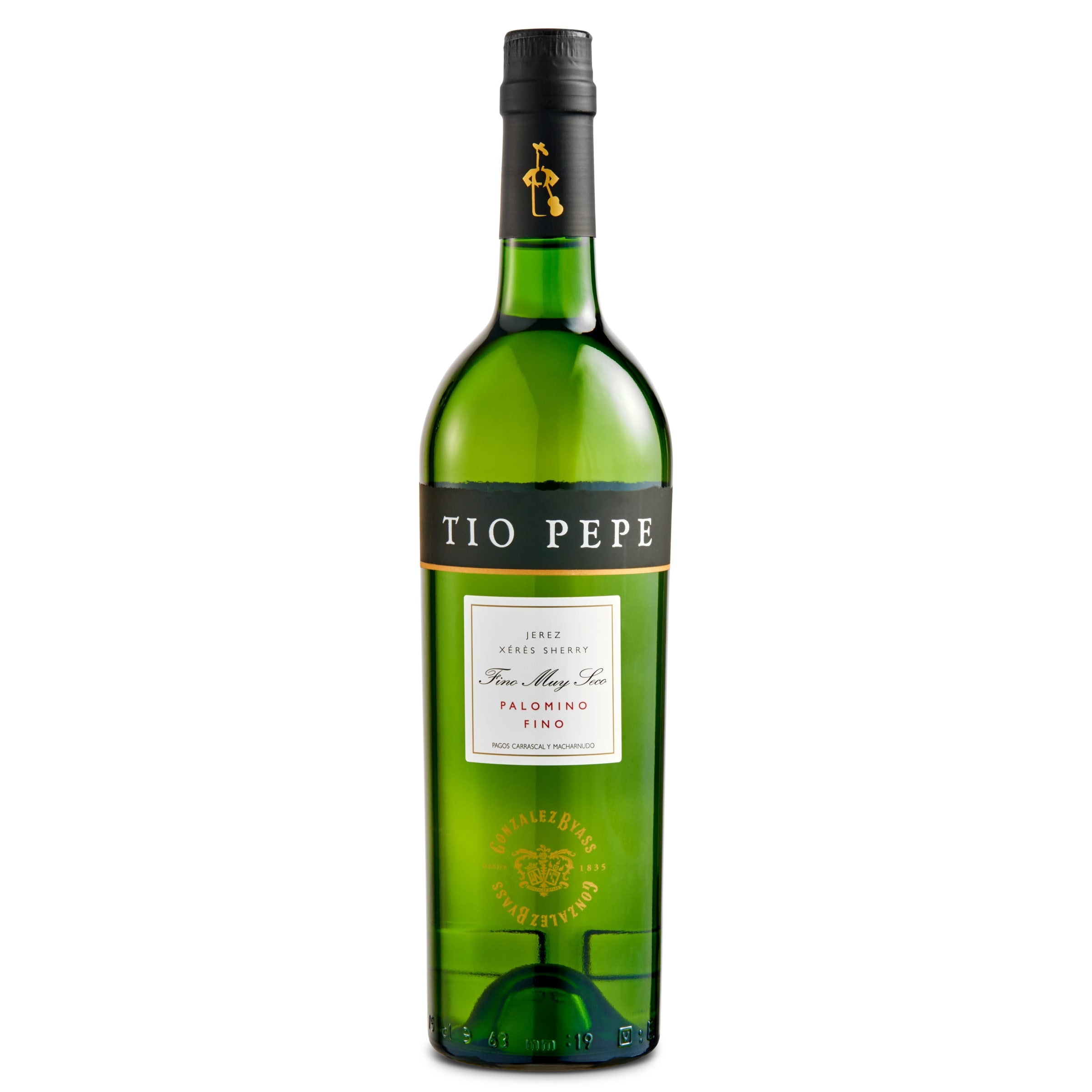 TIO PEPE vino fino seco DO Jerez botella 75 cl