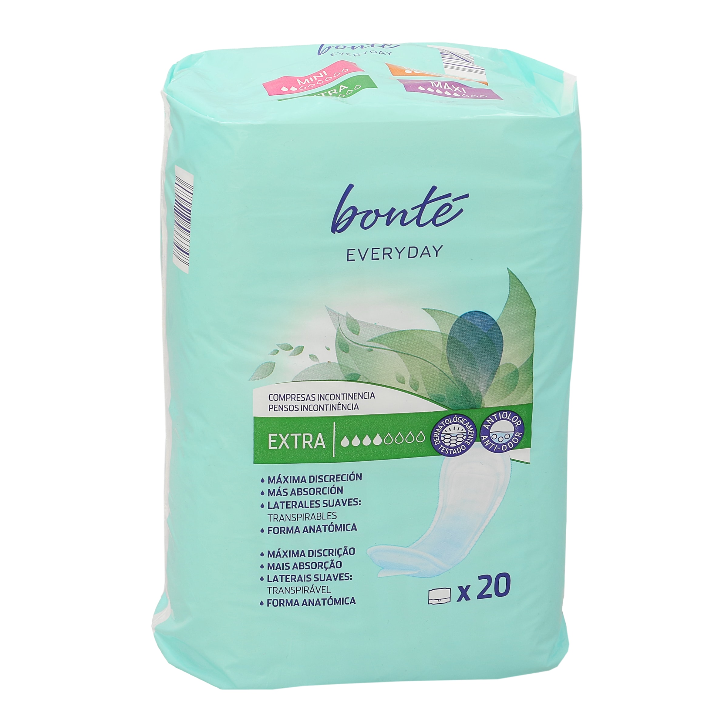 Compresas de incontinencia para hombres Bonté Homme bolsa 10 unidades -  Supermercados DIA