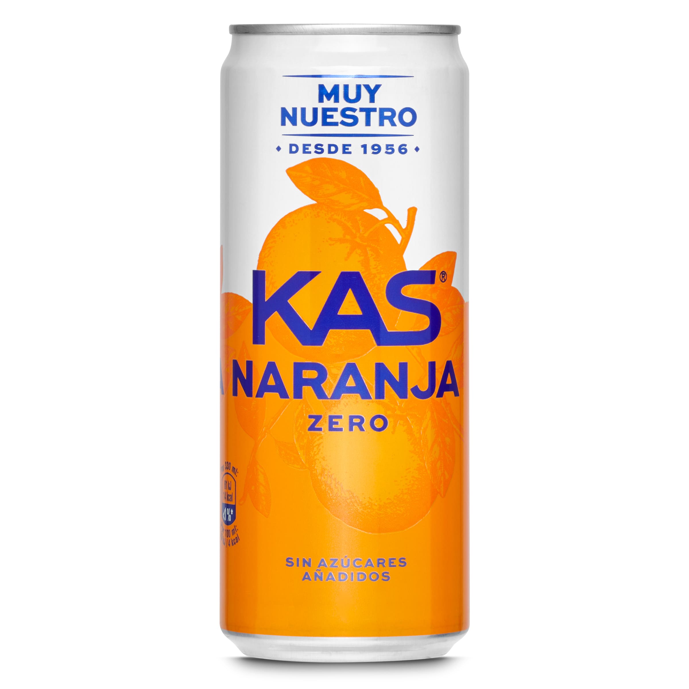 KAS naranja zero lata 33 cl