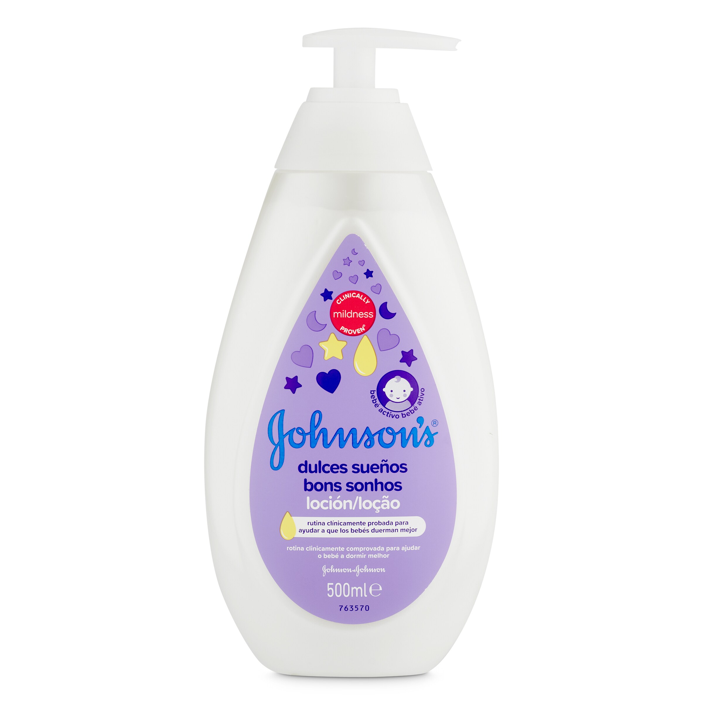 JOHNSON´S Baby loción dulces sueños bote 500 ml