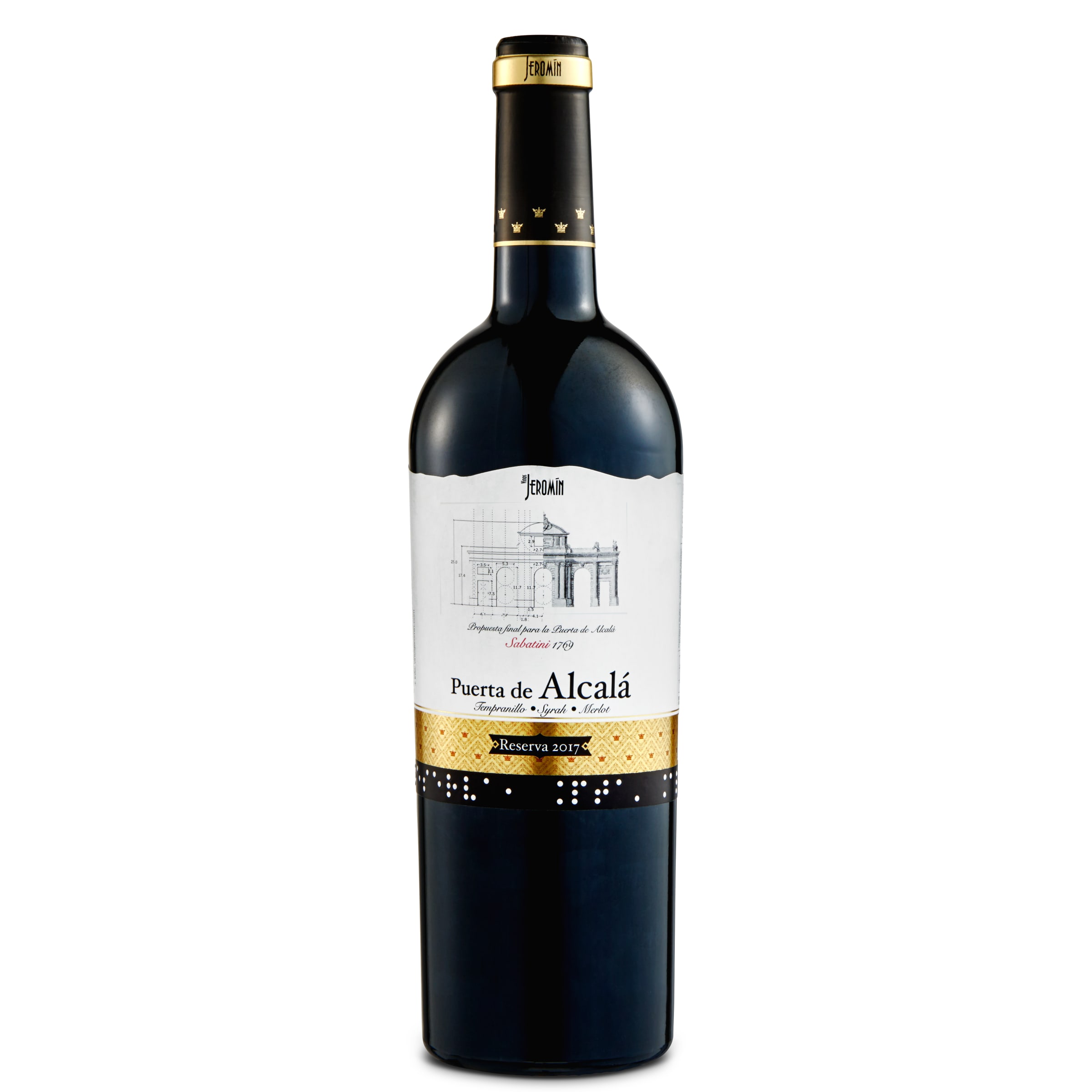PUERTA DE ALCALA vino tinto DO Madrid botella 75 cl