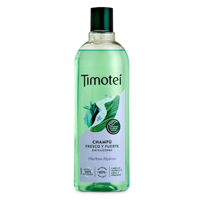 Champú fresco y fuerte cabello normal Timotei botella 400 ml -  Supermercados DIA