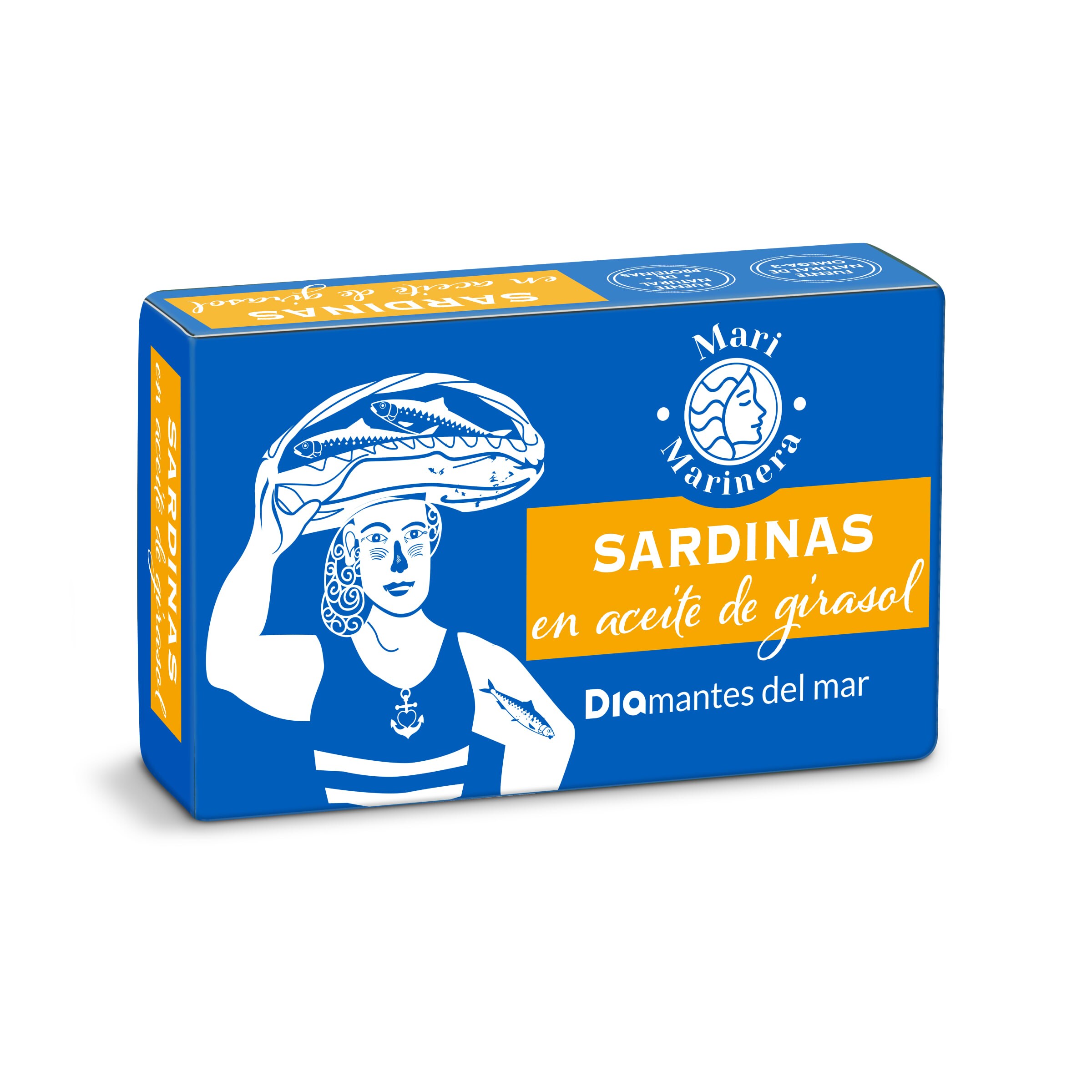 DIA MARI MARINERA sardinas en aceite de girasol lata 85 gr