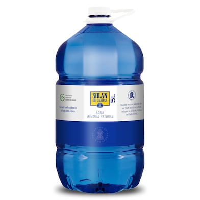 Agua mineral natural Solán de cabras garrafa 5 l - Supermercados DIA