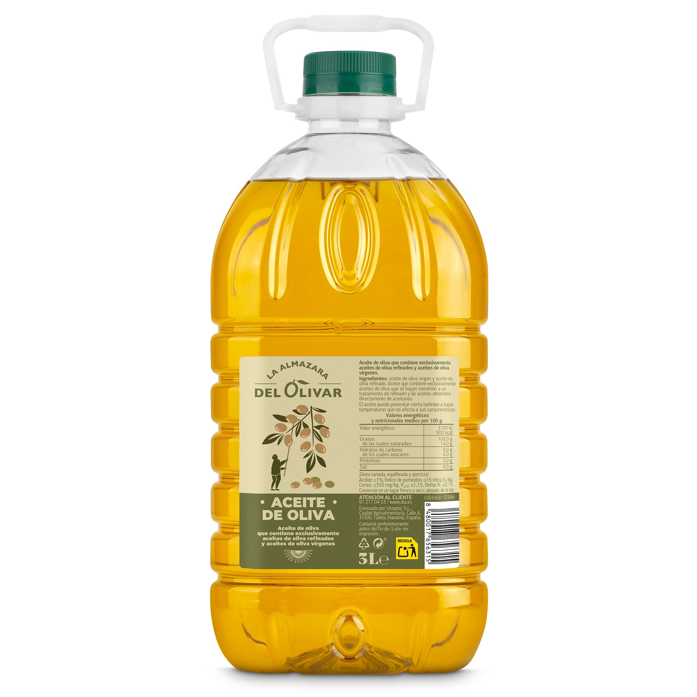 DIA ALMAZARA DEL OLIVAR aceite oliva intenso garrafa 5 lt