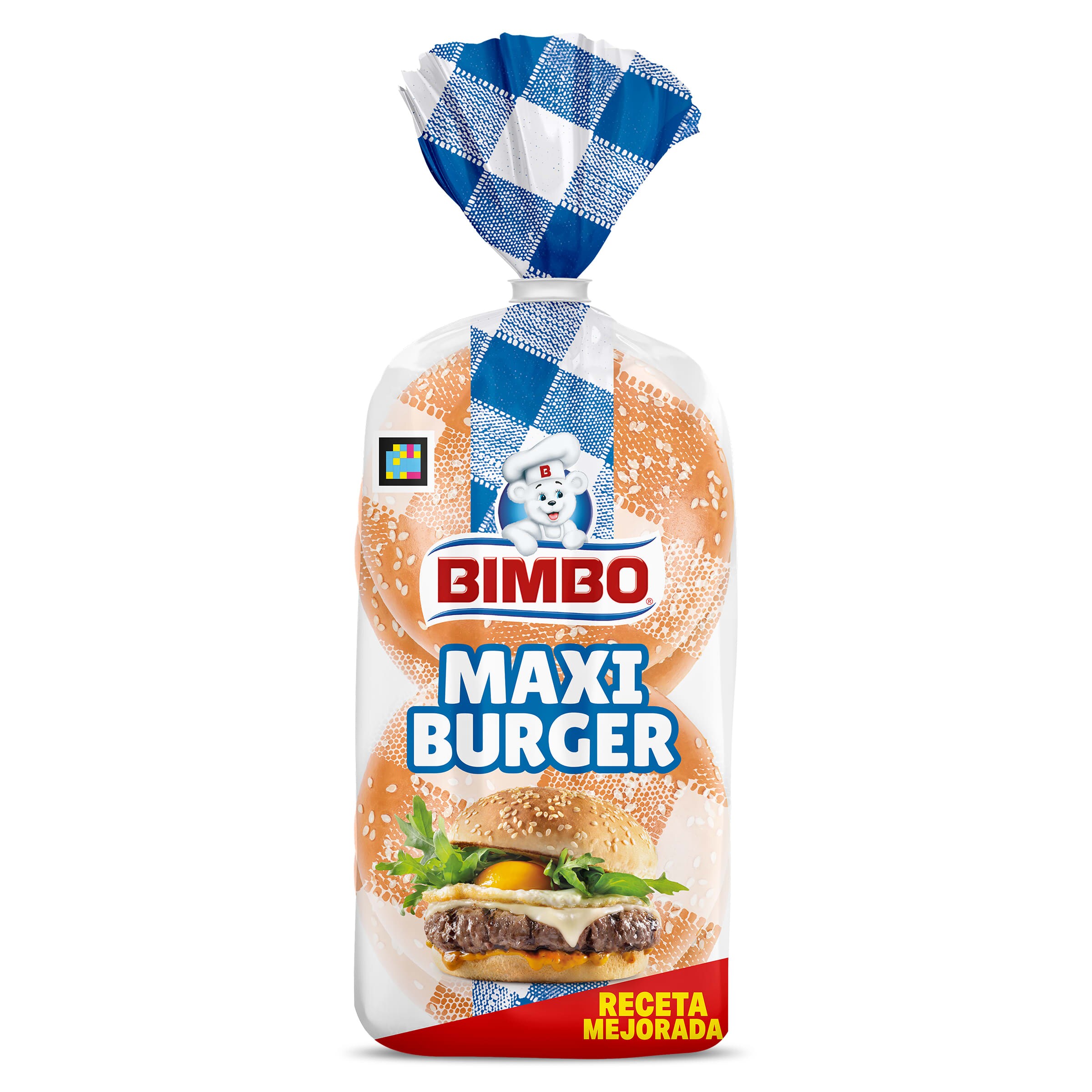 BIMBO  pan de hamburguesas 4 uds bolsa 300 gr