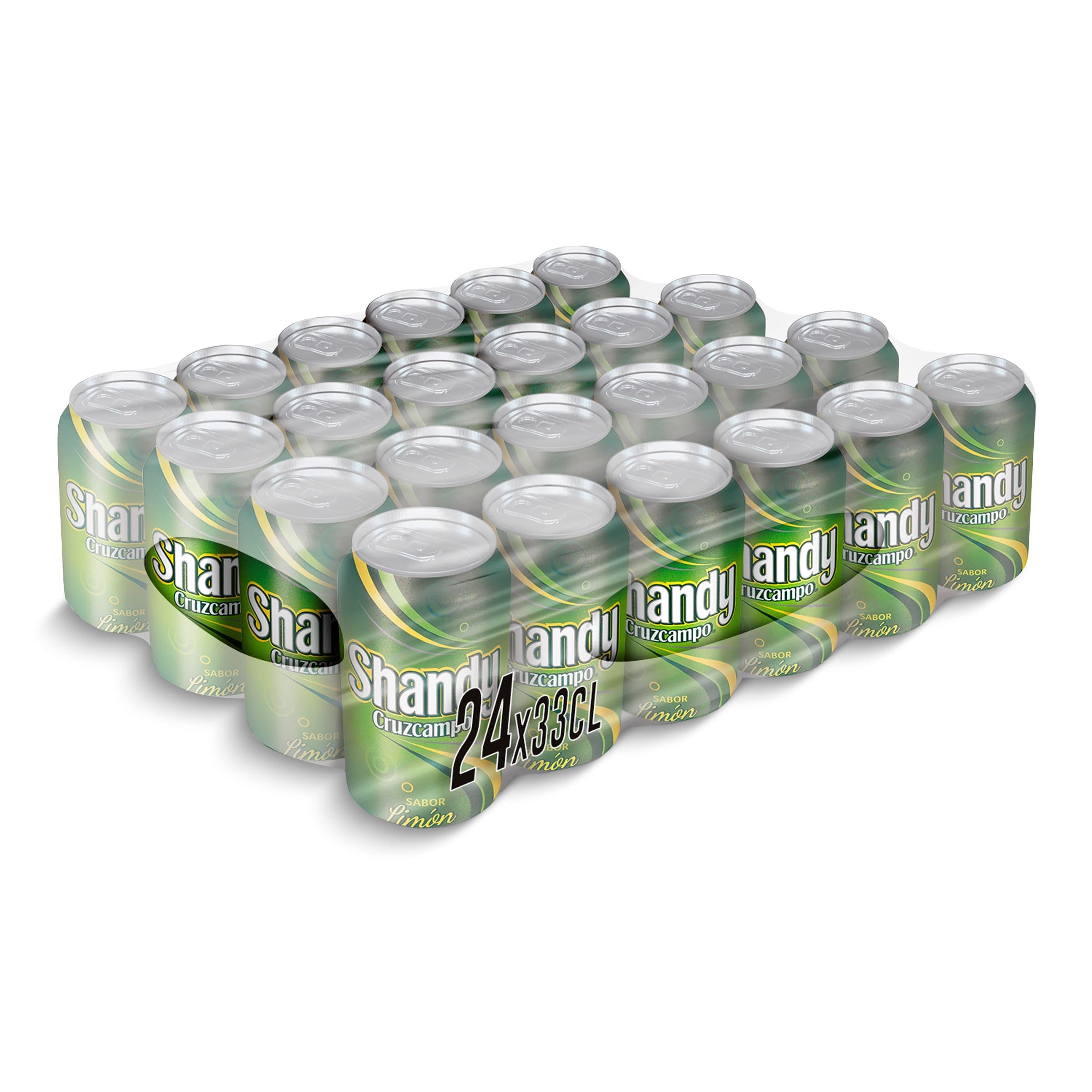Cerveza con limón Shandy pack 24 x 33 cl