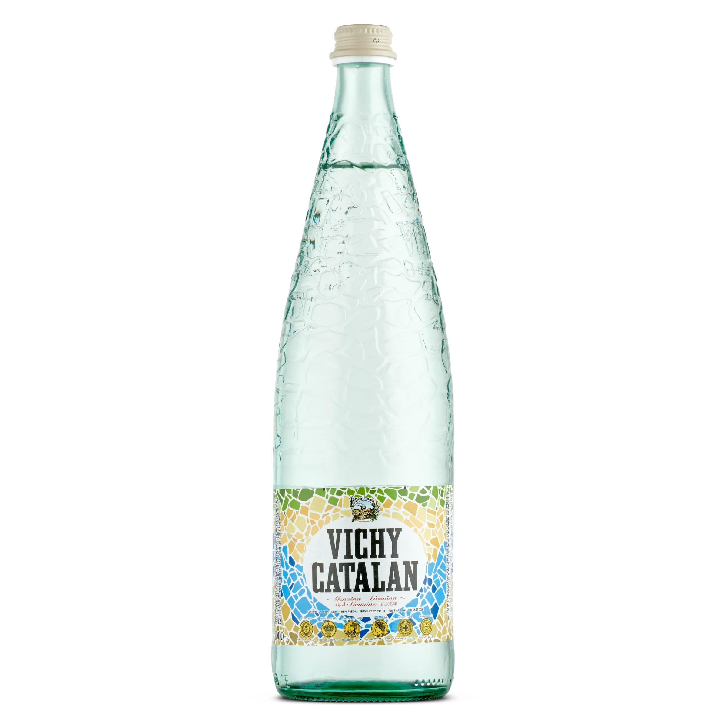 Agua mineral con gas Vichy botella 1 l - Supermercados DIA