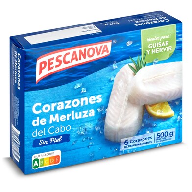 Corazones de merluza Pescanova caja 500 g-0