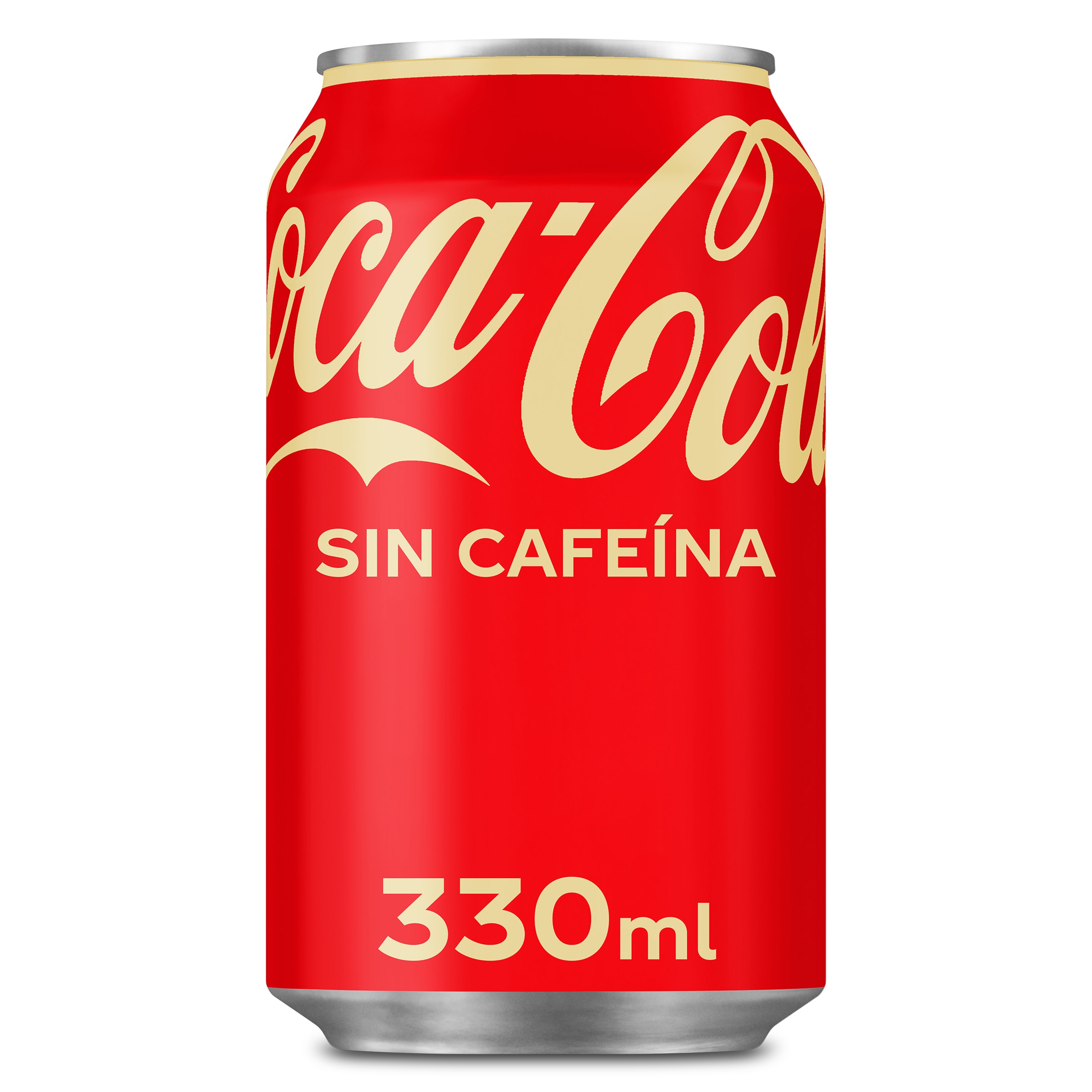 COCA COLA sin cafeína lata 33 cl