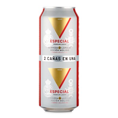 Cerveza especial Ambar lata 50 cl-0