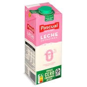 Leche desnatada Pascual brik 1 l