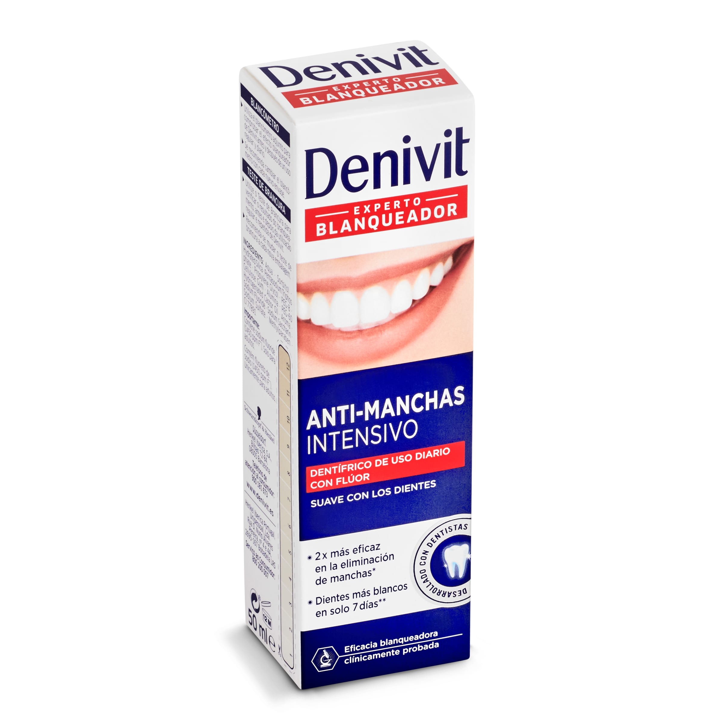 DENIVIT pasta dentífrica antimanchas tubo 50  ml