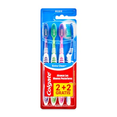 Cepillo dental Colgate blister 4 unidades - Supermercados DIA