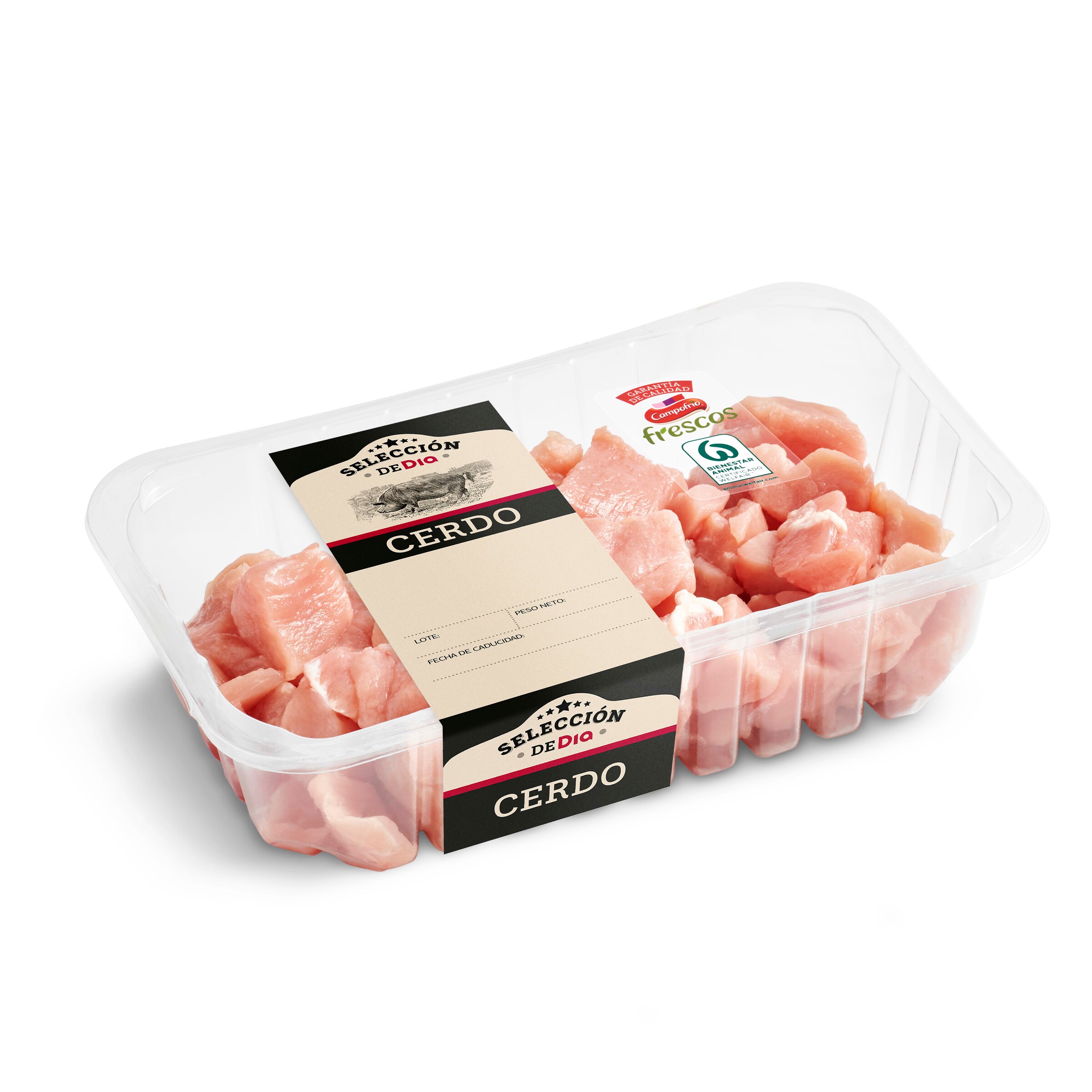 SELECCIÓN DE DIA estofado de cerdo bandeja 600 gr