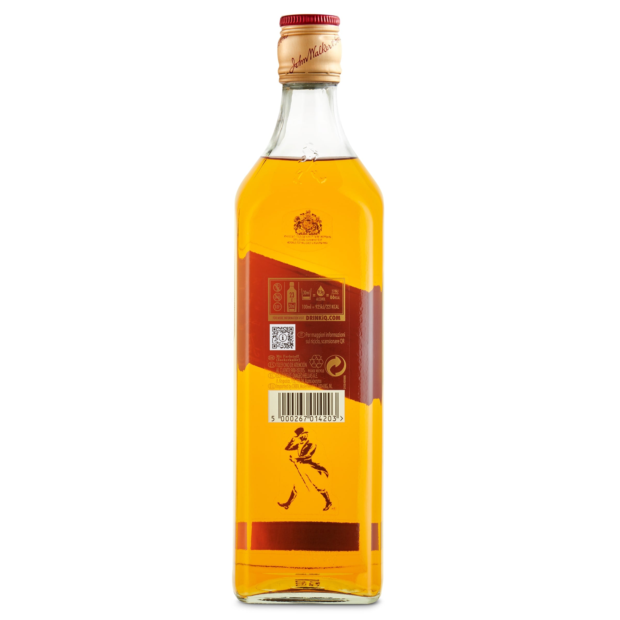 Whisky red label JOHNNIE WALKER BOTELLA 70 CL - Supermercados DIA
