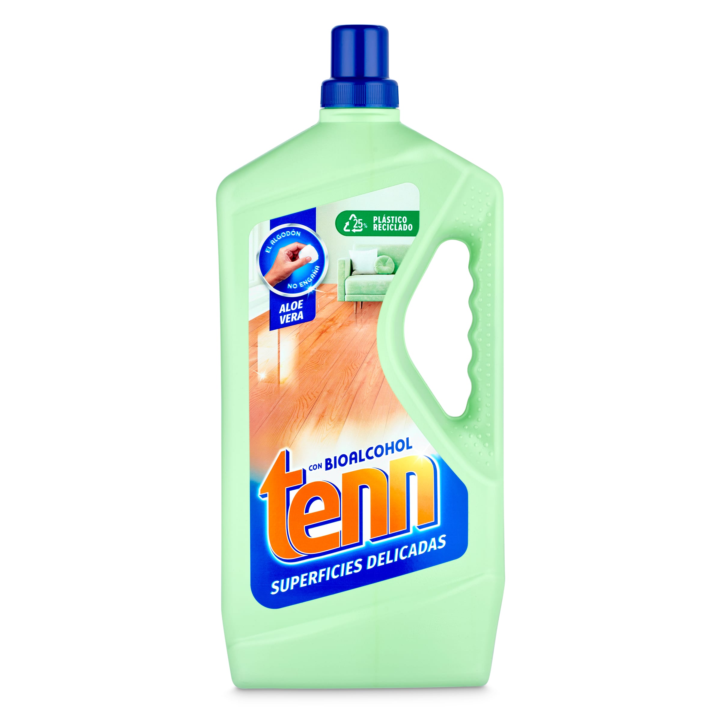 TENN limpiador con bioalcohol aloe vera botella 1.3 lt