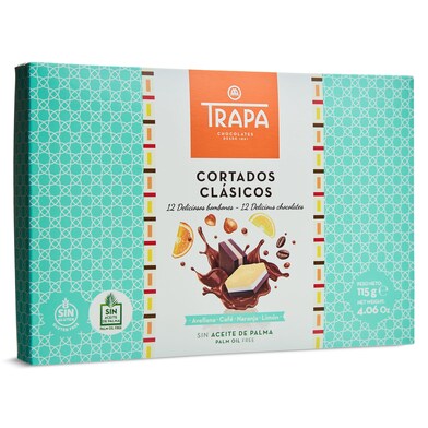 Bombones cortados clásicos Trapa caja 115 g-0 Bombones cortados clásicos Trapa caja 115 g-0