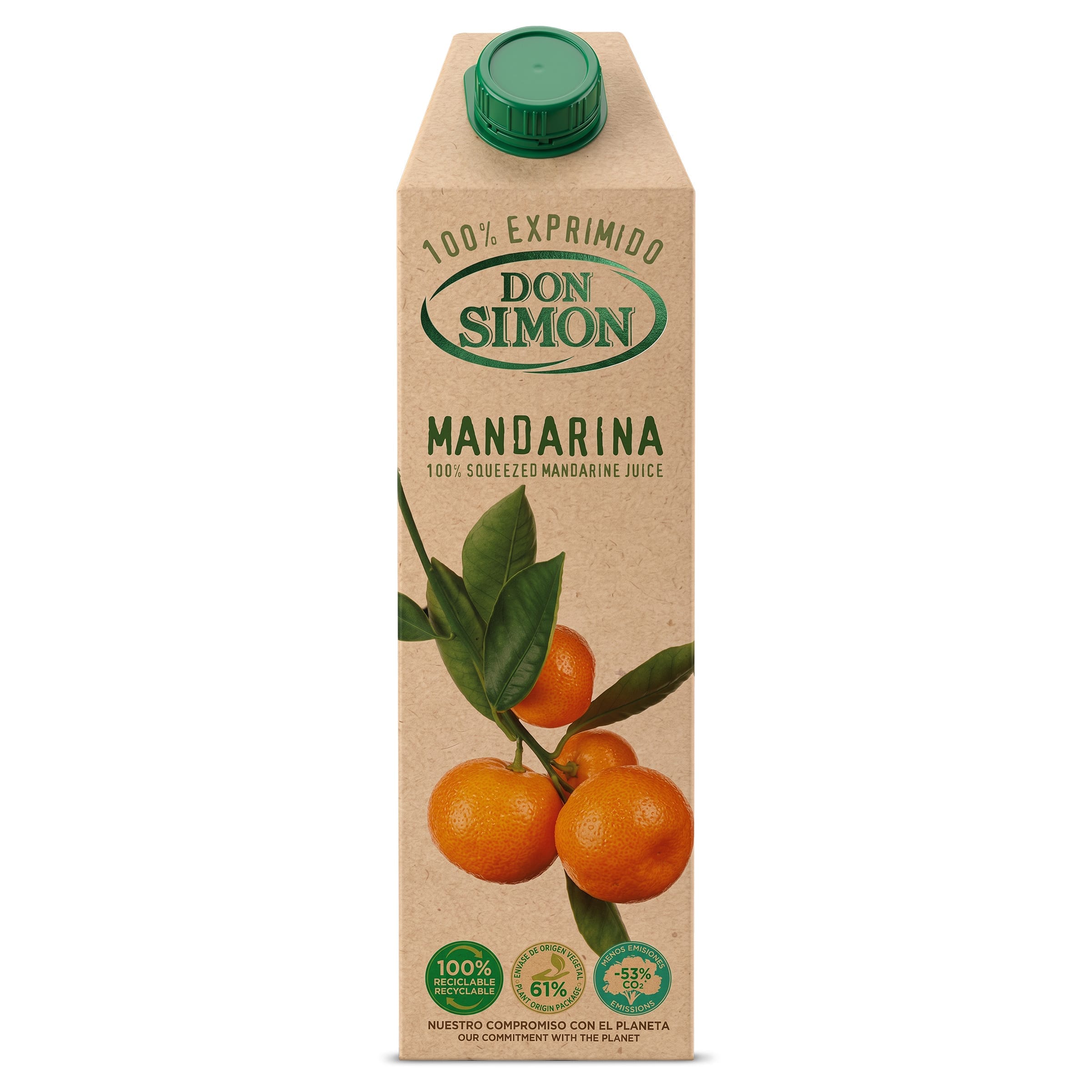 Zumo de mandarina Don Simón 1 L