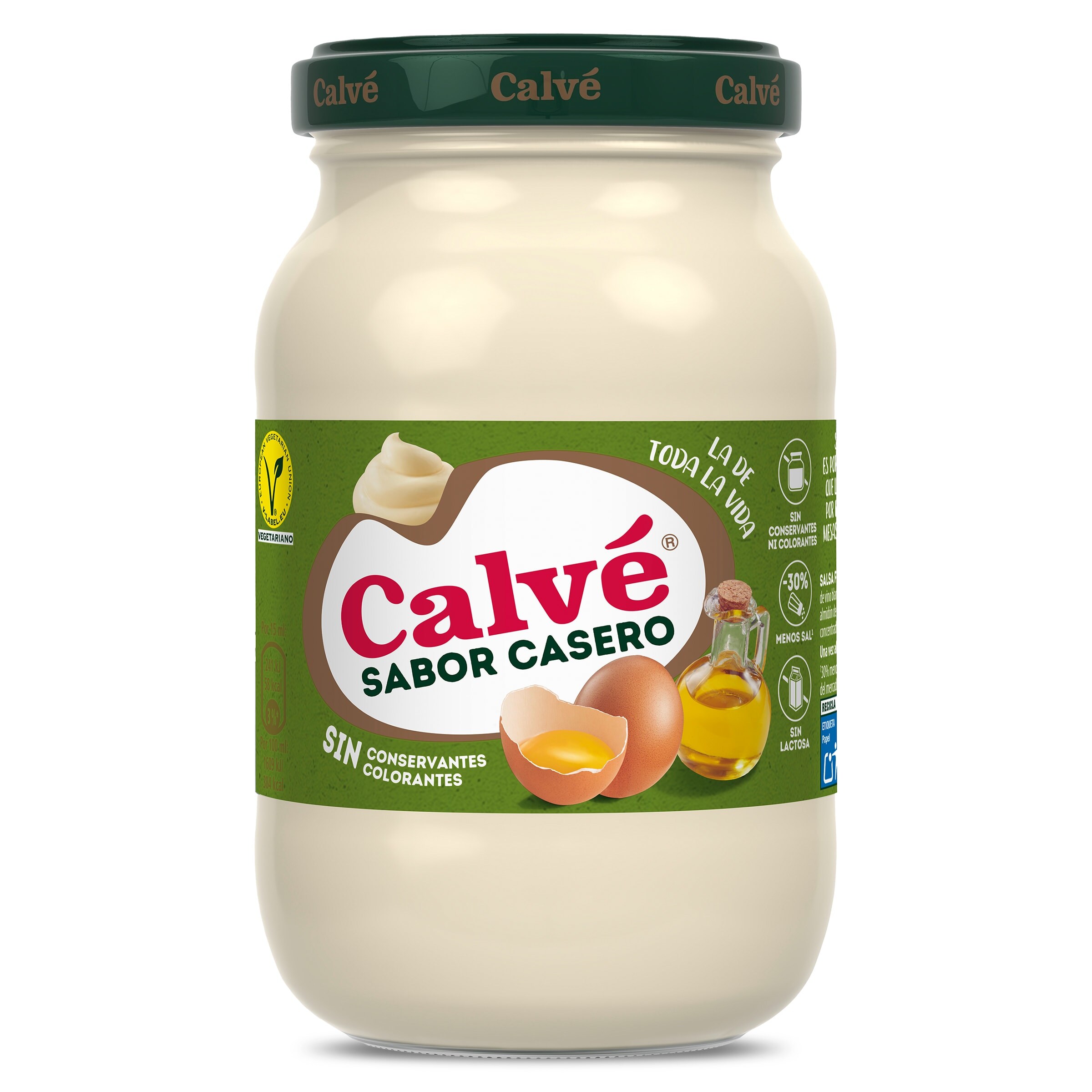 CALVE mayonesa casera frasco 210 ml