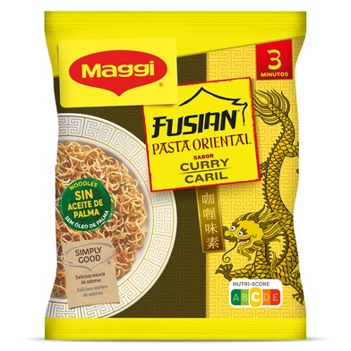 Pasta oriental sabor curry Maggi sobre 71 g-0 Pasta oriental sabor curry Maggi sobre 71 g-0